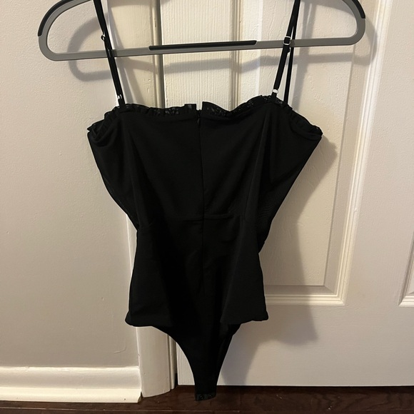 Princess Polly, Cartia bodysuit, black sheer bodice, size 8 - Picture 5 of 5